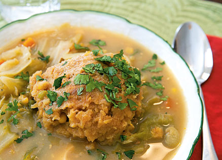 Plantain Ball Soup