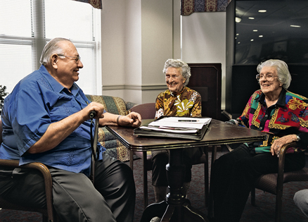 Elders Share Advice Online